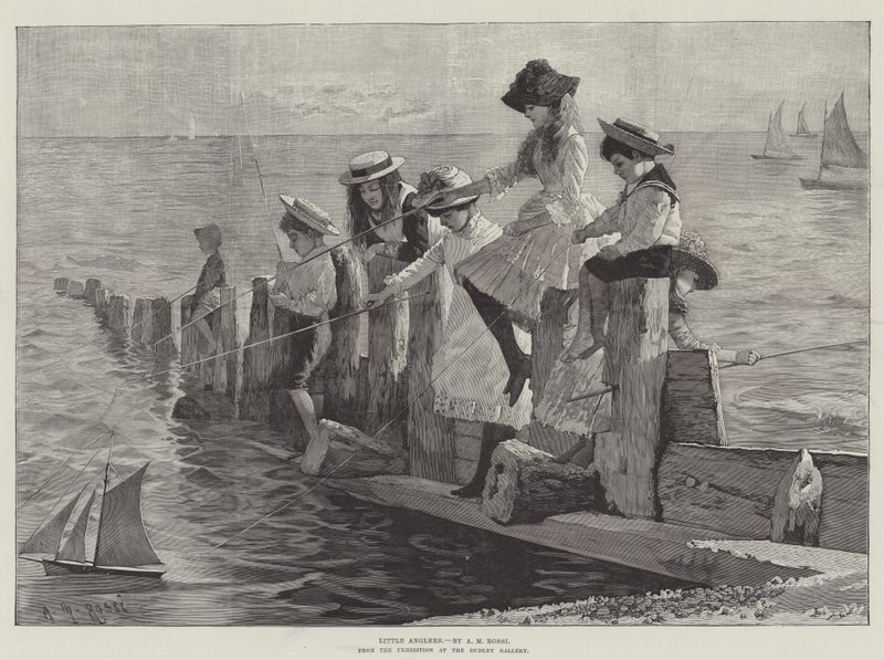 Kleine vissers door Alexander M. Rossi