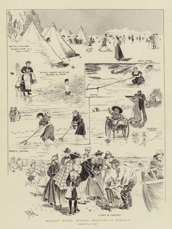 Vakantienotities, Schetsen aan Zee in Norfolk door Alexander Stuart Boyd