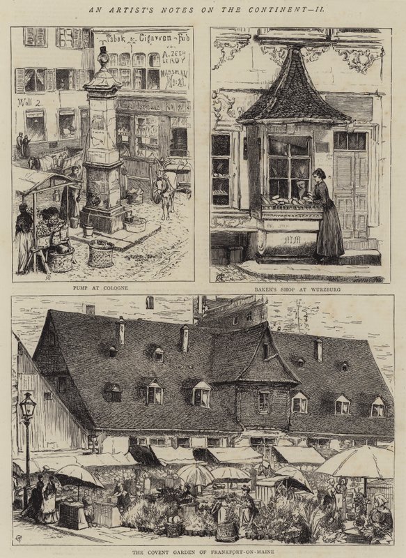 Aantekeningen van een kunstenaar op het continent-II door Alfred Chantrey Corbould