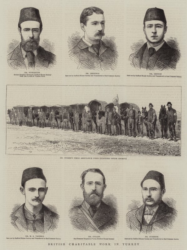 Brits Liefdadigheidswerk in Turkije door Alfred Chantrey Corbould