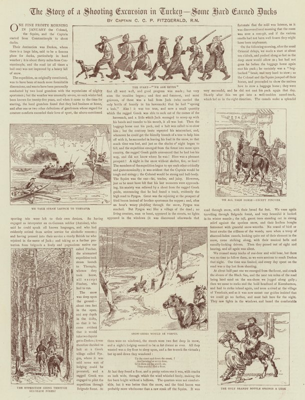 Het Verhaal van een Schietexcursie in Turkije door Alfred Chantrey Corbould
