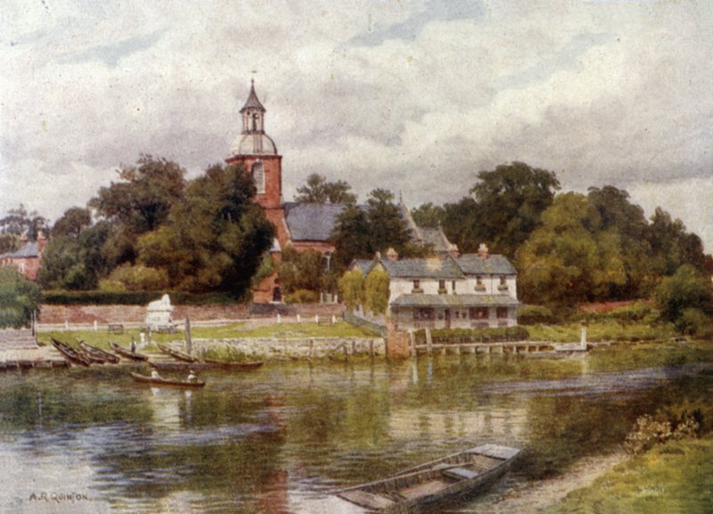 Sunbury Kerk door Alfred Robert Quinton