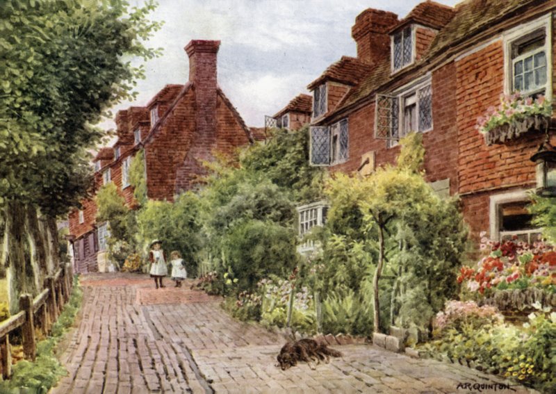 De Wandelingen, Groombridge, Kent door Alfred Robert Quinton