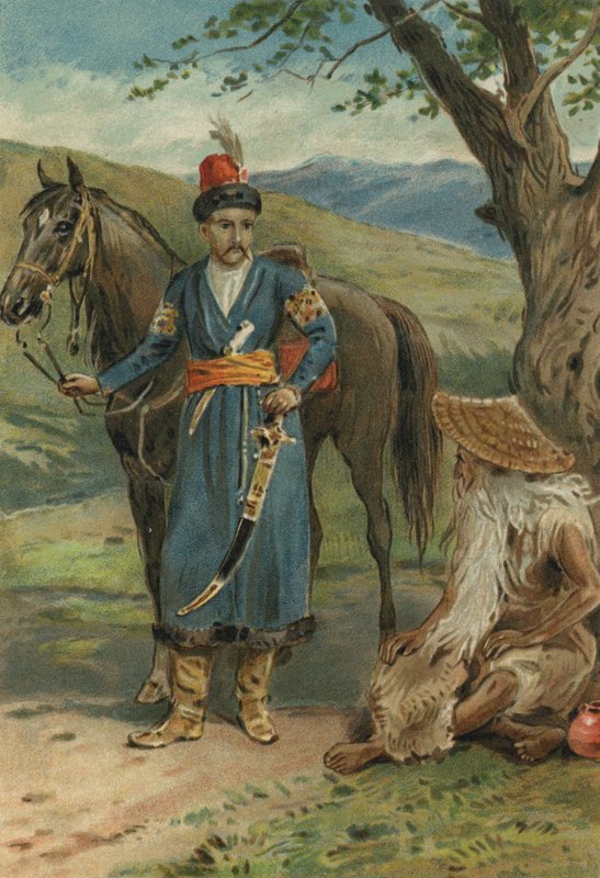 Arabische Nachten: Het verhaal van de twee jaloerse zusters door Alfred W. Cooper