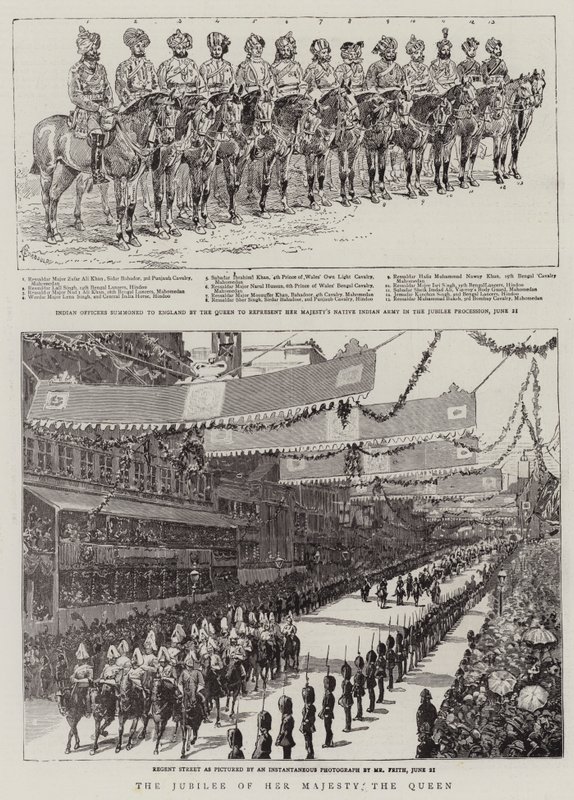 Het Jubileum van Hare Majesteit de Koningin door Alfred Chantrey Corbould