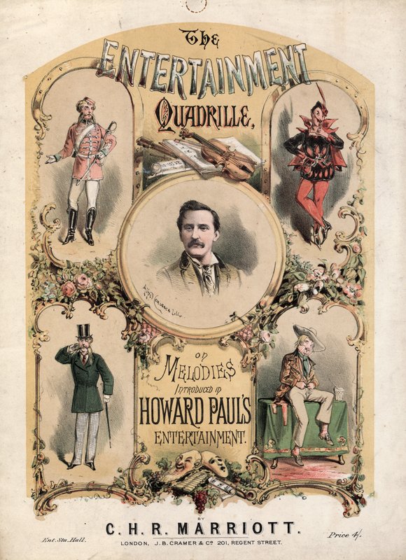 De Entertainment Quadrille door C H R Marriott door Alfred Concanen