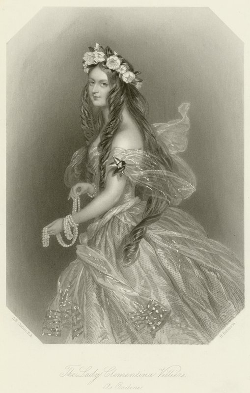 Lady Clementina Villiers door Alfred-Edward Chalon