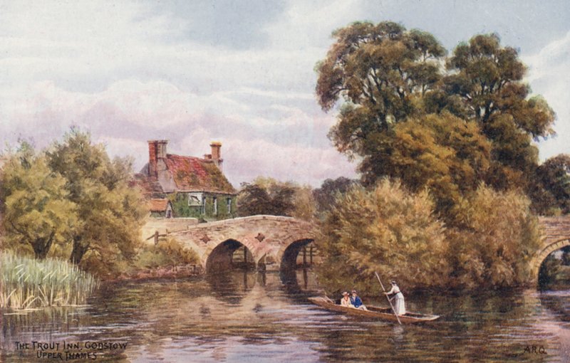 The Trout Inn, Godstow door Alfred Robert Quinton