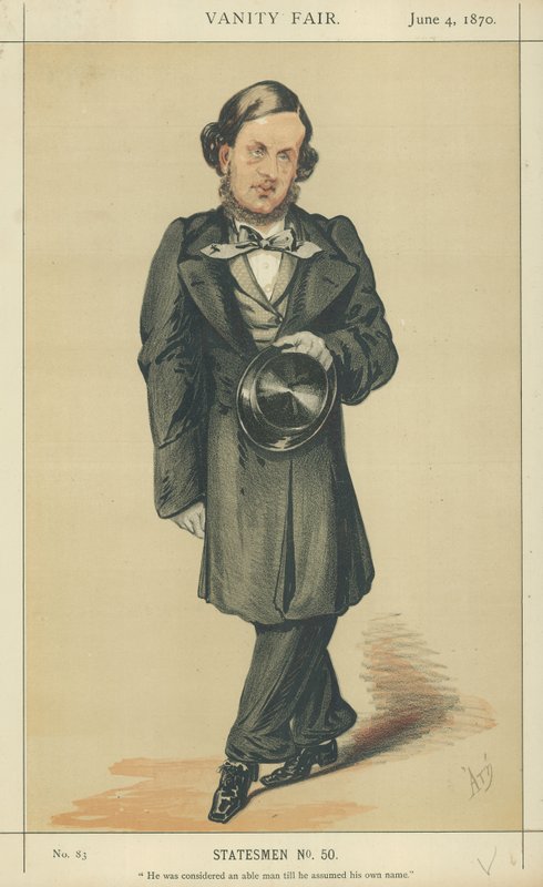 Sir William George Grandville Venables Vernon Harcourt door Alfred Thompson