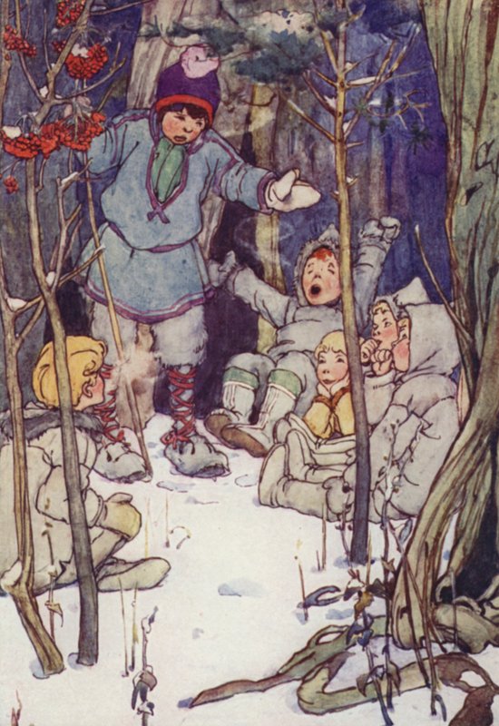 Er waren zes van hen door Alice Bolingbroke (after) Woodward