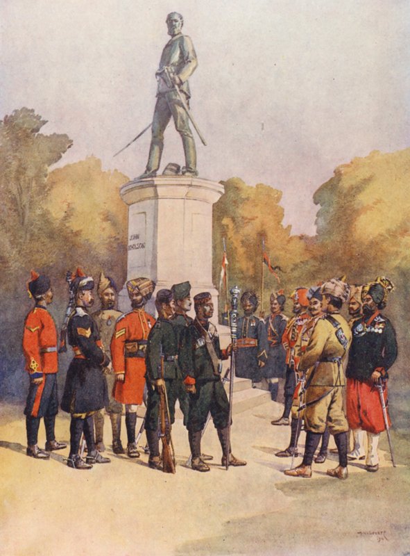 Corps aanwezig bij het beleg en de aanval op Delhi door Allan Stewart