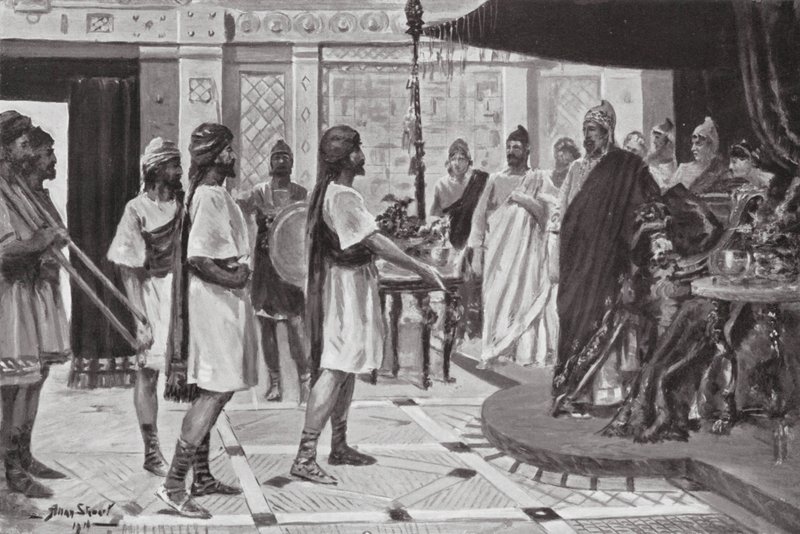 Midas van Phrygië regelt een Alliantie met Urartu door Allan Stewart