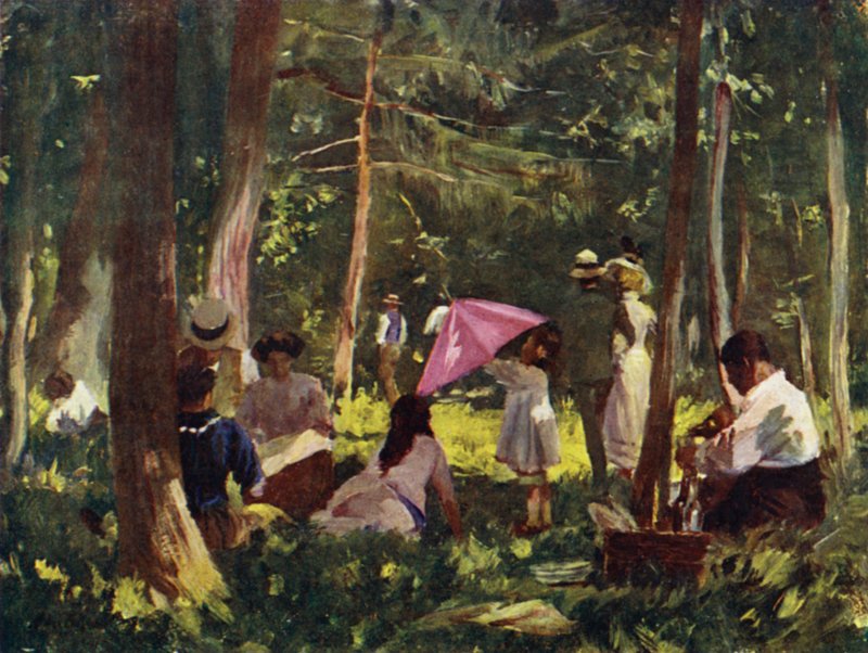 Parijs: Een hoek in het Bois door Allan Stewart