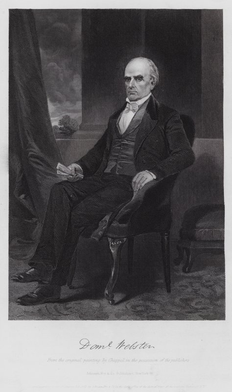 Daniel Webster door Alonzo (after) Chappel