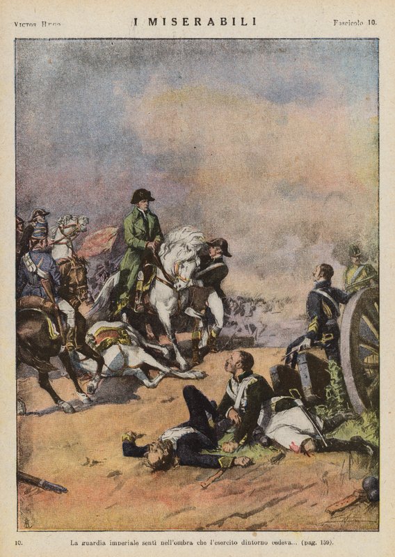 Illustratie voor Les Miserables door Victor Hugo door Ambrogio Lombardi