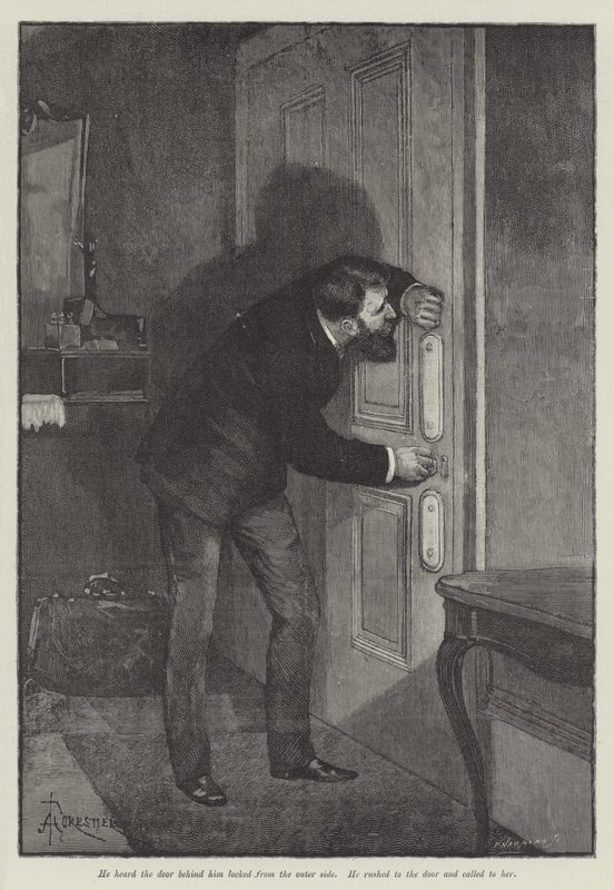 Blinde liefde, door Wilkie Collins door Amedee Forestier