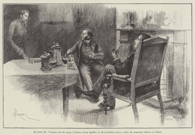 Blinde liefde, door Wilkie Collins door Amedee Forestier