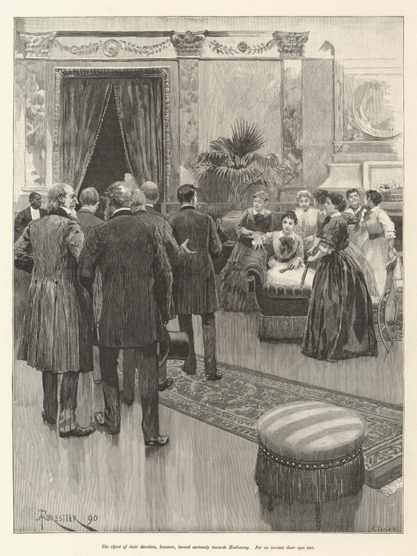 Een Wijk van de Gouden Poort, door Bret Harte door Amedee Forestier
