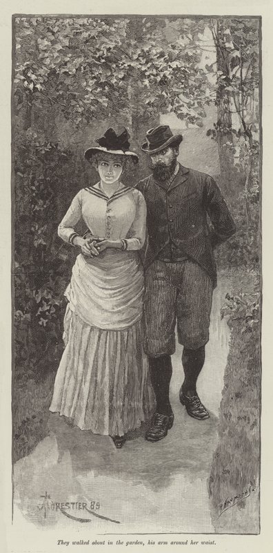Blinde liefde, door Wilkie Collins door Amedee Forestier