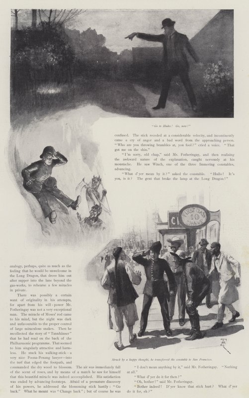 De man die wonderen kon verrichten, door H G Wells door Amedee Forestier