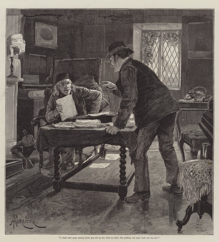 Om Haar de Mijne te Noemen, door Walter Besant door Amedee Forestier