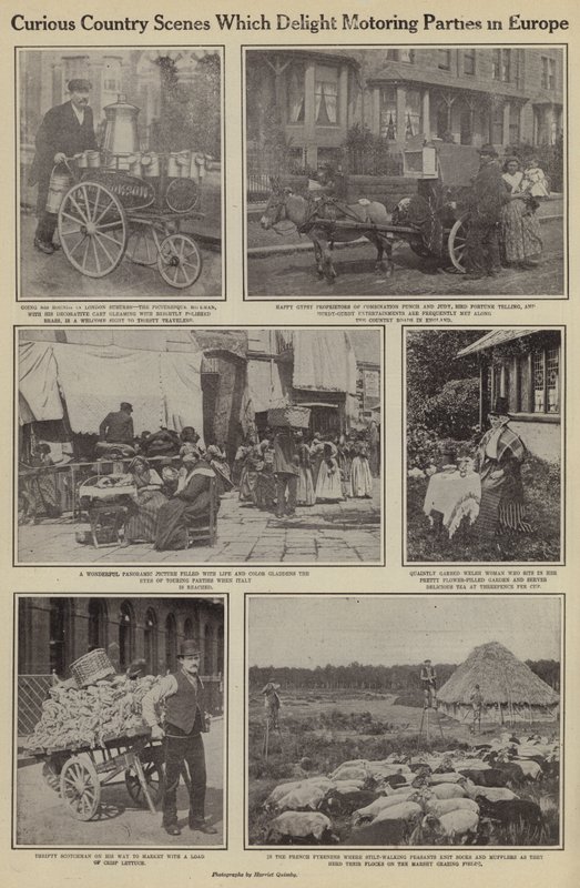 Curieuze landelijke taferelen die motorrijders in Europa verrukken door American Photographer (after)