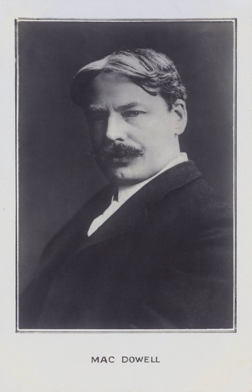 Edward MacDowell, Amerikaanse componist (zw/w foto) door American Photographer (after)