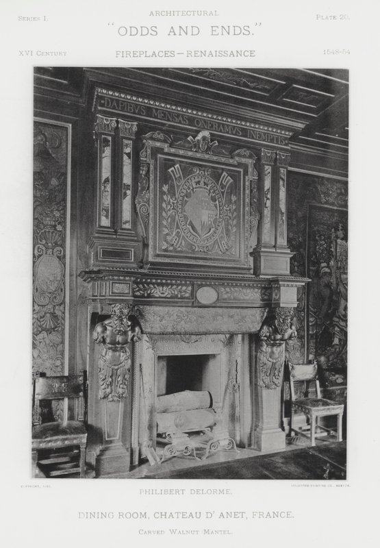 Open haard: Eetkamer, Chateau D