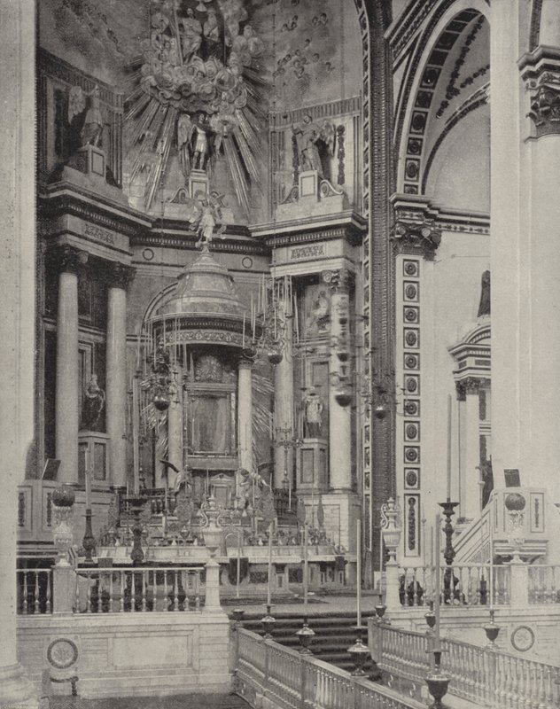 Interieur van de Kerk van Guadalupe door American Photographer (after)