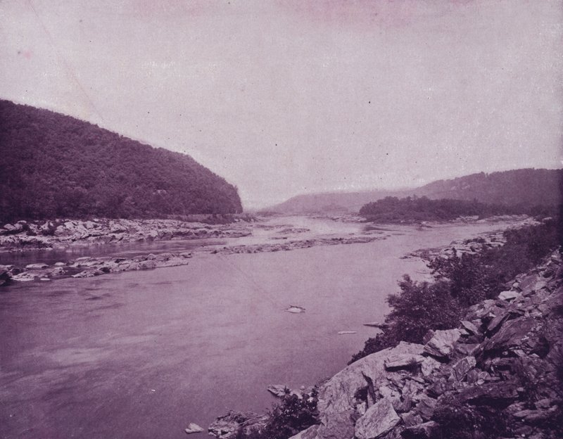 Little neck van de Susquehanna-rivier, Pennsylvania door American Photographer (after)