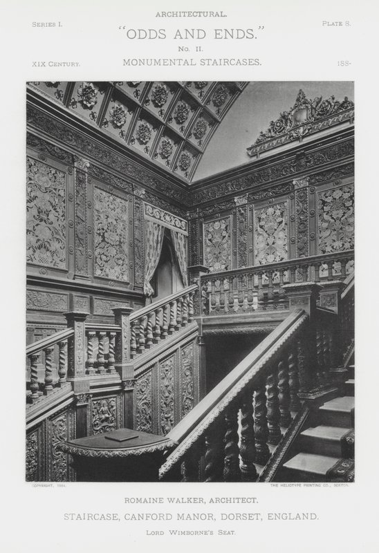 Trap, Canford Manor, Dorset, Engeland door American Photographer (after)