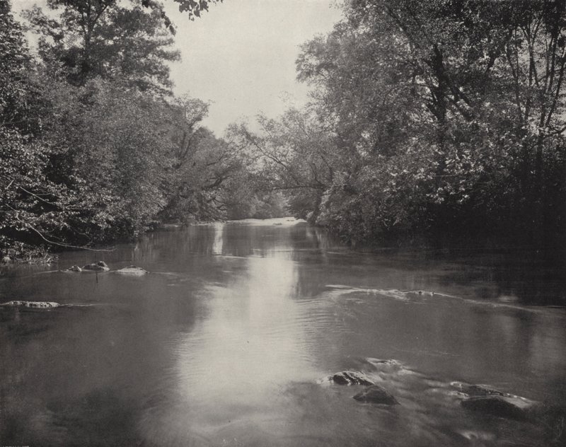 Swannanoa River, North Carolina door American Photographer (after)