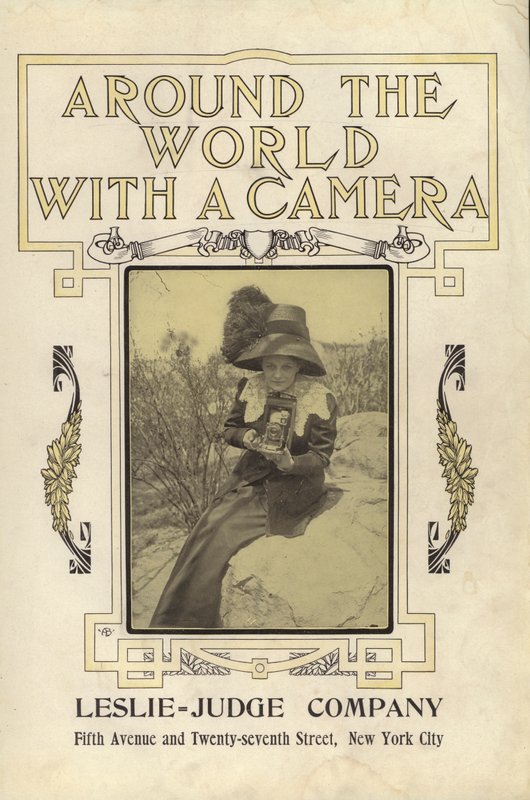 Titelpagina illustratie voor Rond de Wereld met een Camera door American Photographer (after)