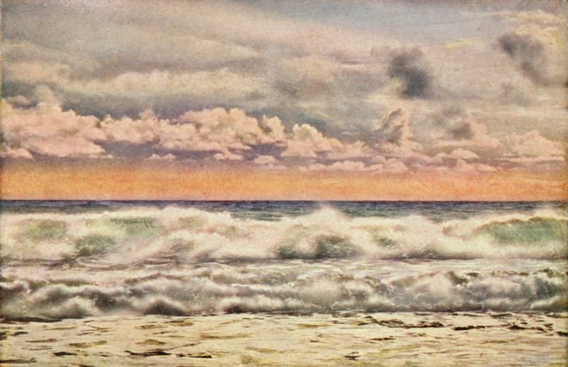 Een glimp van de Stille Oceaan (kleurenfoto) door American Photographer