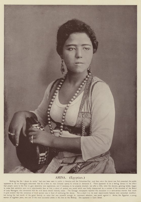 Amina, Egyptisch door American Photographer