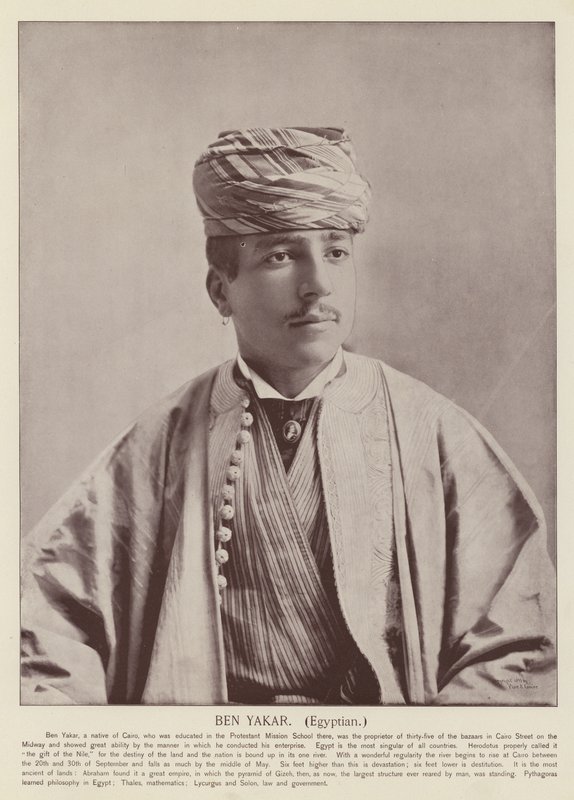 Ben Yakar, Egyptenaar door American Photographer