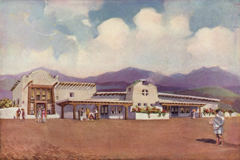 El Ortiz, Lamy, New Mexico door American Photographer