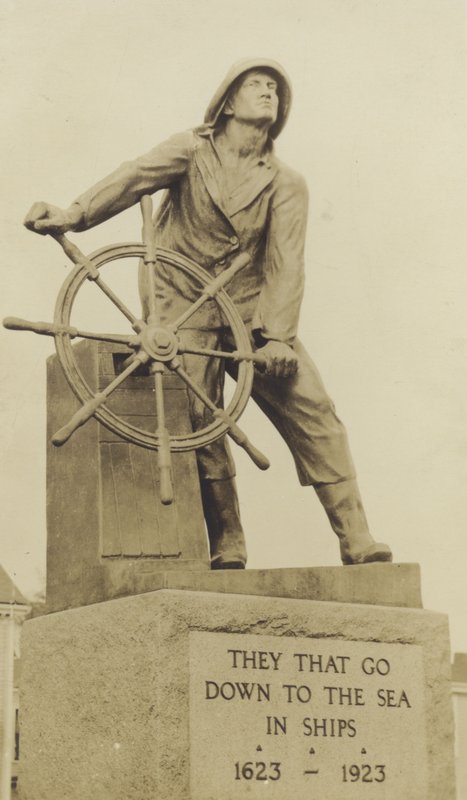 Vissersmonument, Gloucester, Massachusetts, VS door American Photographer