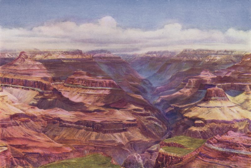 Grand Canyon, Arizona, VS (gekleurde foto) door American Photographer