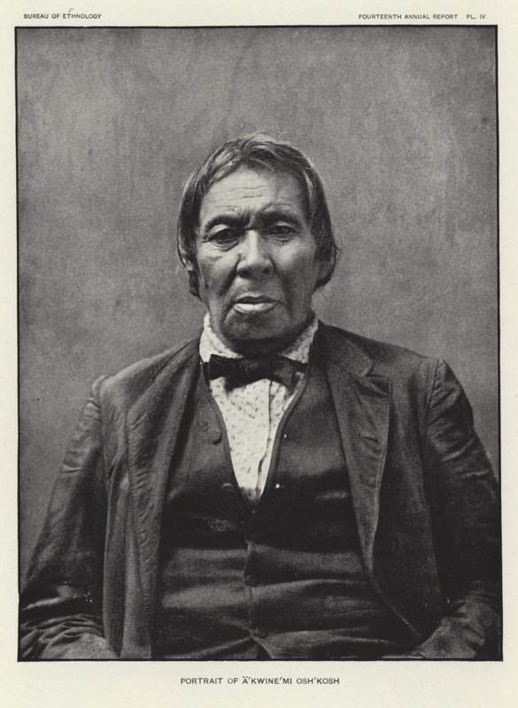 Portret van AKwinemi Oshkosh door American Photographer