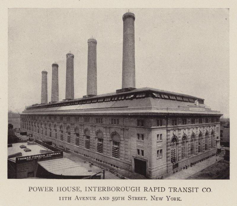 Centrale, Interborough Rapid Transit Co door American Photographer