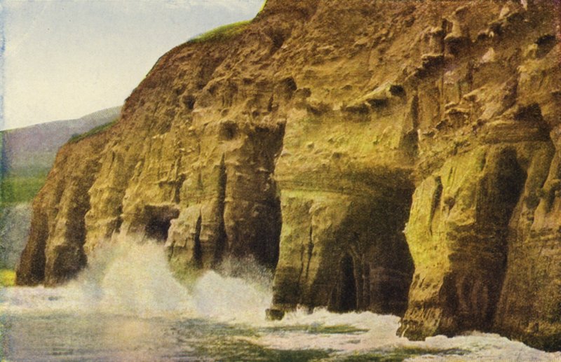 De grotten van La Jolla (kleurenfoto) door American Photographer
