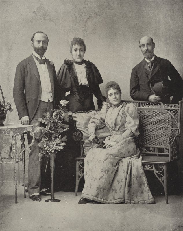 De Prinses Eulalia en Begeleiding door American Photographer