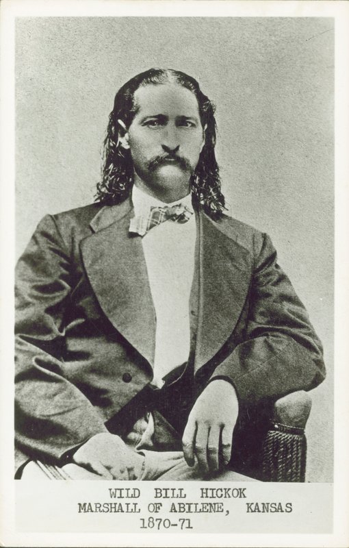 Wild Bill Hickok, revolverheld, gokker en wetsdienaar van het Amerikaanse Westen door American Photographer