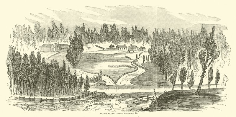 Actie bij Whitehall, 16 december, december 1862 door American School