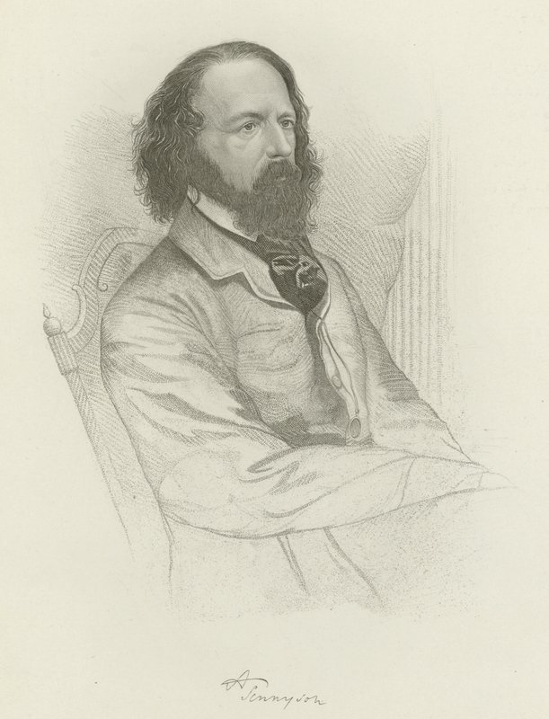 Alfred, Lord Tennyson door American School