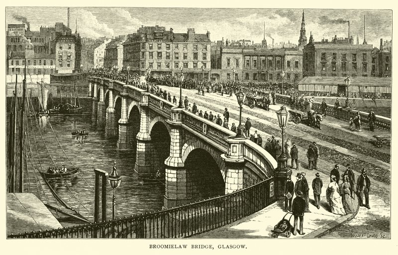 Broomielaw-brug, Glasgow door American School