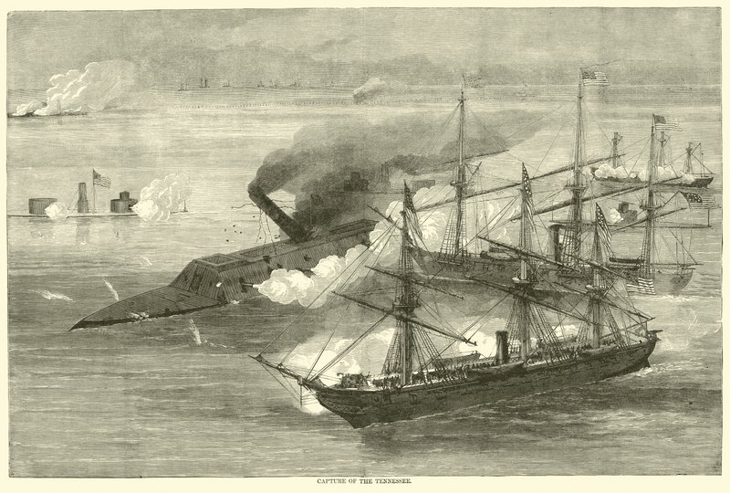 Verovering van de Tennessee, augustus 1864 door American School