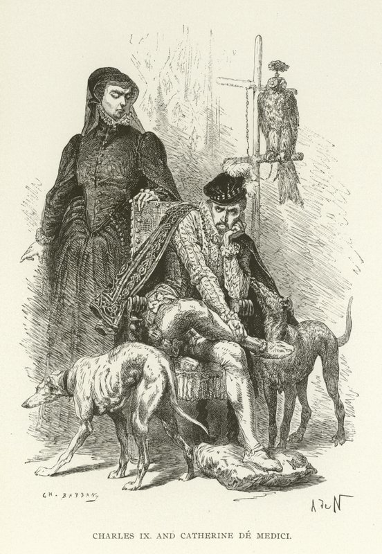 Karel IX en Catharina de