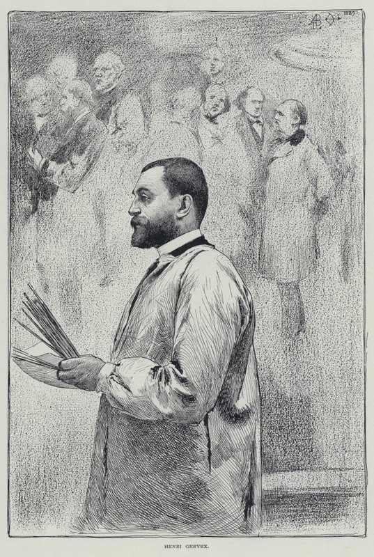 Henri Gervex (litho) door American School